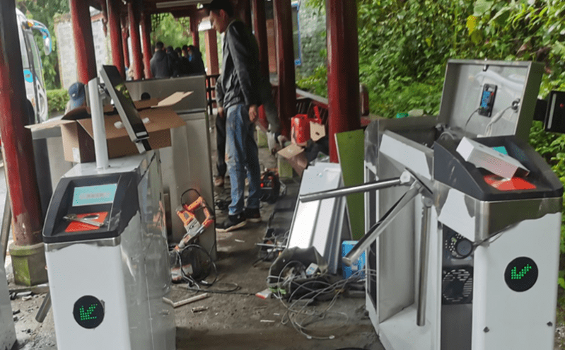 碧峰峽景區與易景通深度合作案例